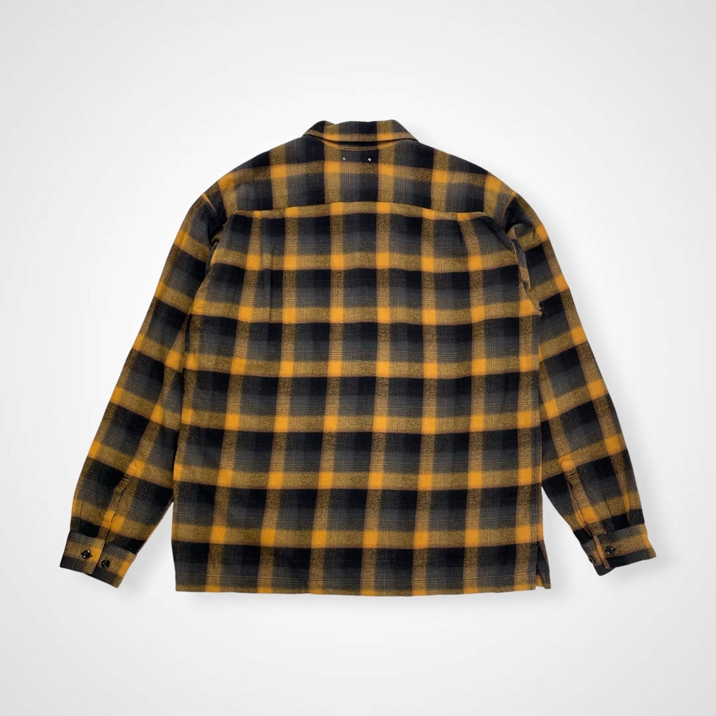 MINEDENIM マインデニム / C.R Flow Ombre Check Open Collar L/S SH オンブレシャツ 参考定価：35,000+tax 24AW SIZE：2