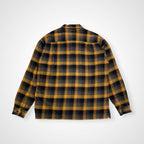 MINEDENIM マインデニム / C.R Flow Ombre Check Open Collar L/S SH オンブレシャツ 参考定価：35,000+tax 24AW SIZE：2