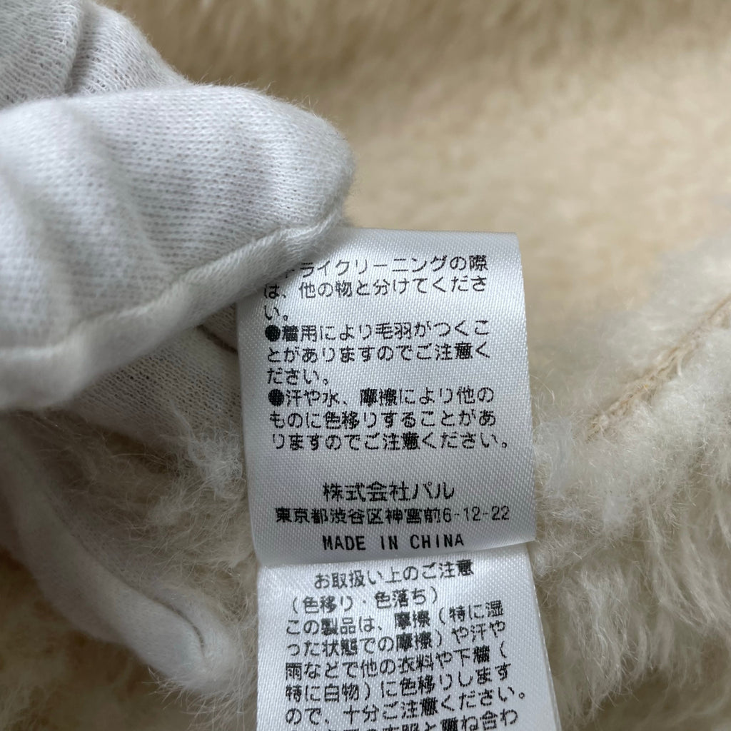 chico / 2WAYスタンドムートンルーズジャケット 参考定価：14,000+tax SIZE:FREE