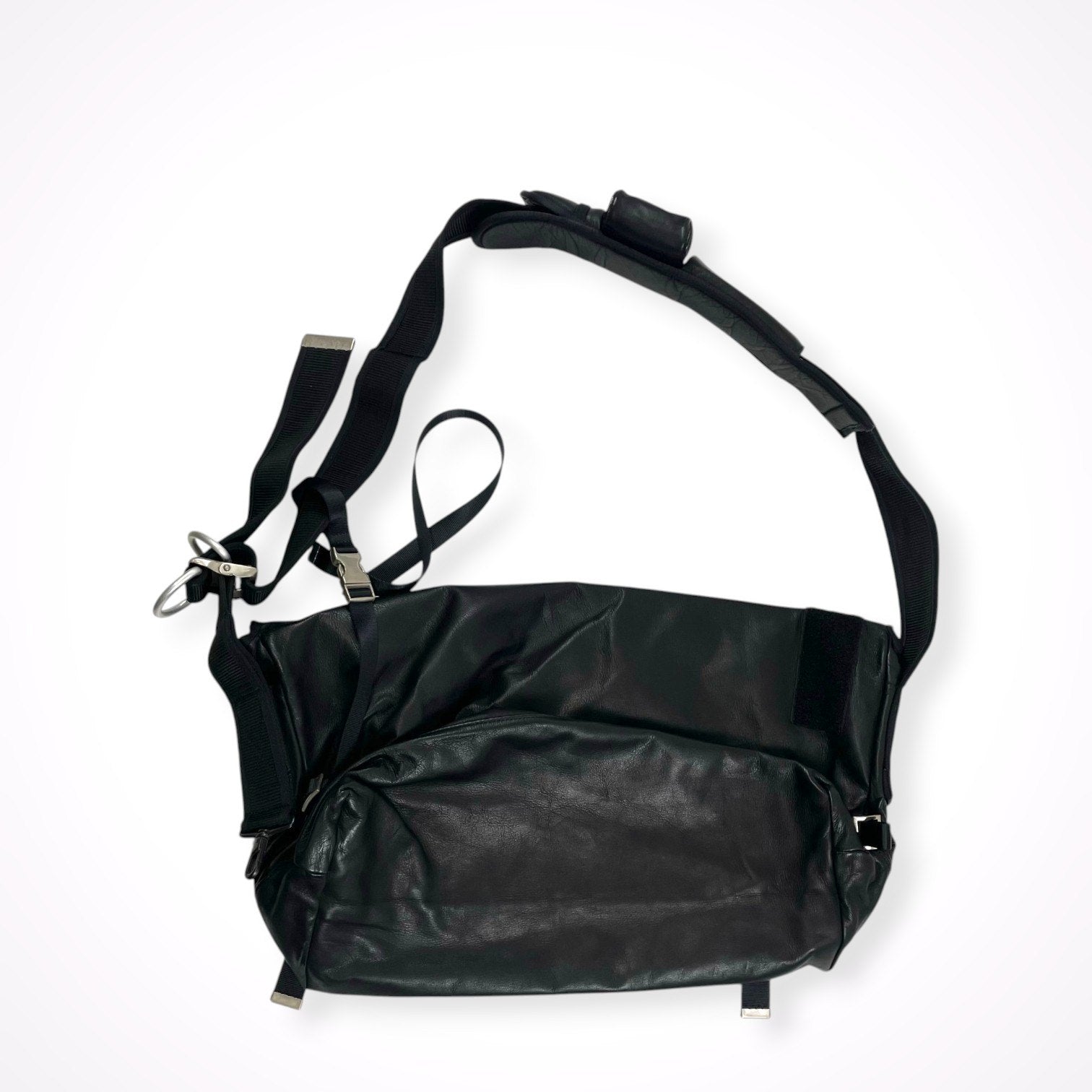 LORINZA ロリンザ / レザーメッセンジャーバッグ 参考定価：50,000程度