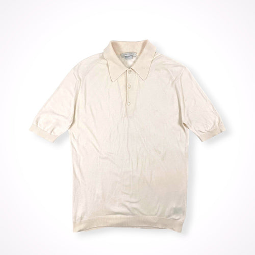 JOHN SMEDLEY / シーアイランドコットン ニットポロシャツ 英国製 SIZE：XS(M程度)
