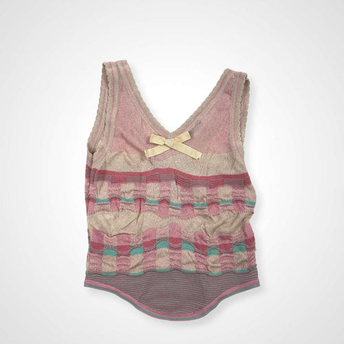 TEREZA SANTOS テレサ サントス / ニットキャミソール 参考定価：30,000程度 SIZE：S