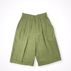 EURO VINTAGE / シルク混ヴィンテージハーフパンツ SIZE：40