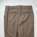 EVERYDAY I LIKE / Slim Flare ハウンドトゥースチェックスラックスパンツ 参考定価：29,000+tax