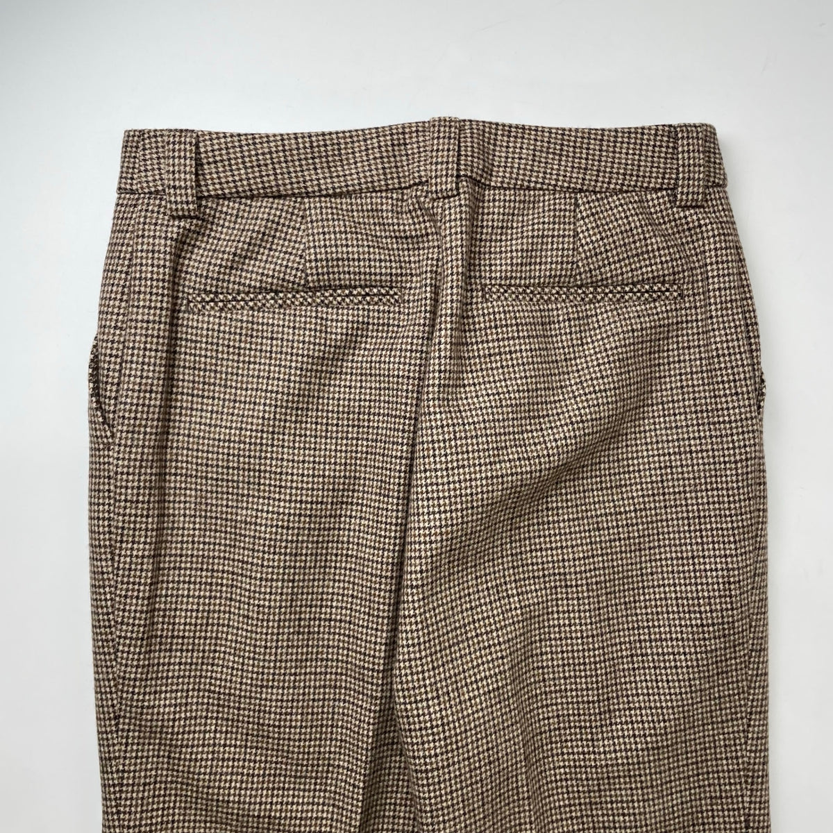 EVERYDAY I LIKE / Slim Flare ハウンドトゥースチェックスラックスパンツ 参考定価：29,000+tax