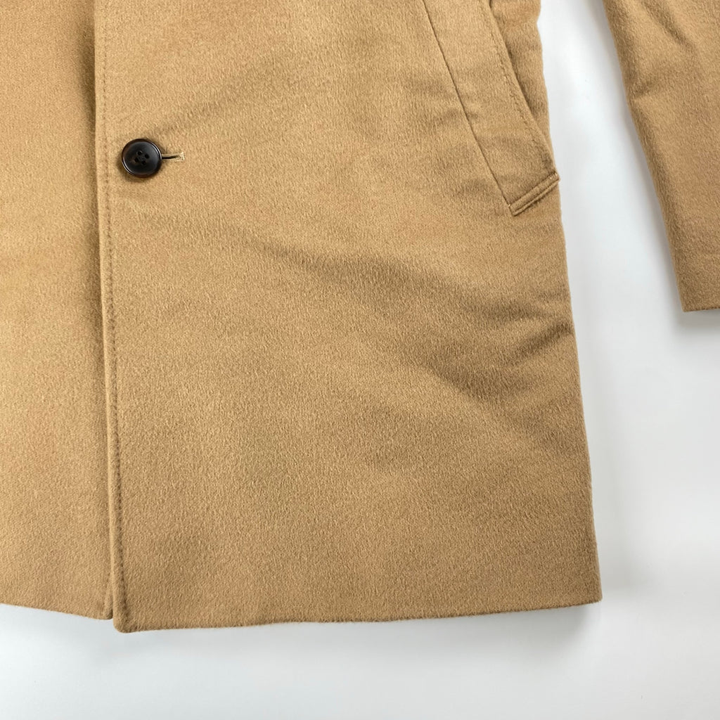 Ermenegildo Zegna社 GINZA YAMAGATAYA仕立て / 最高級ピュアカシミア100％ カシミアコート 水牛ボタン 銀座 老舗テーラー  SIZE：L程度