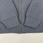 BATONER / ウール5Gシグニチャー畦編みドライバーズニット SIZE:2