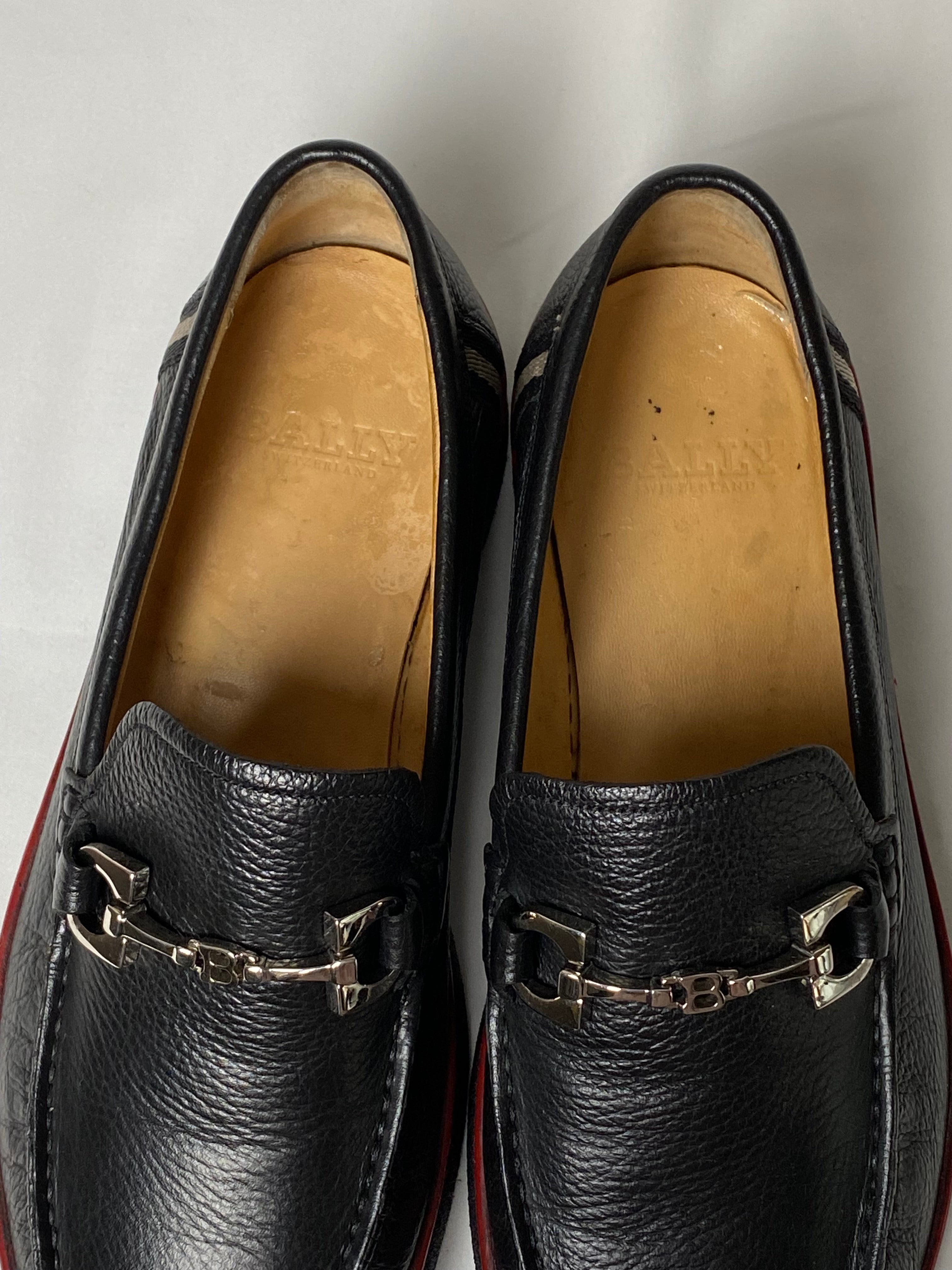 BALLY バリー ビット ローファー レザー