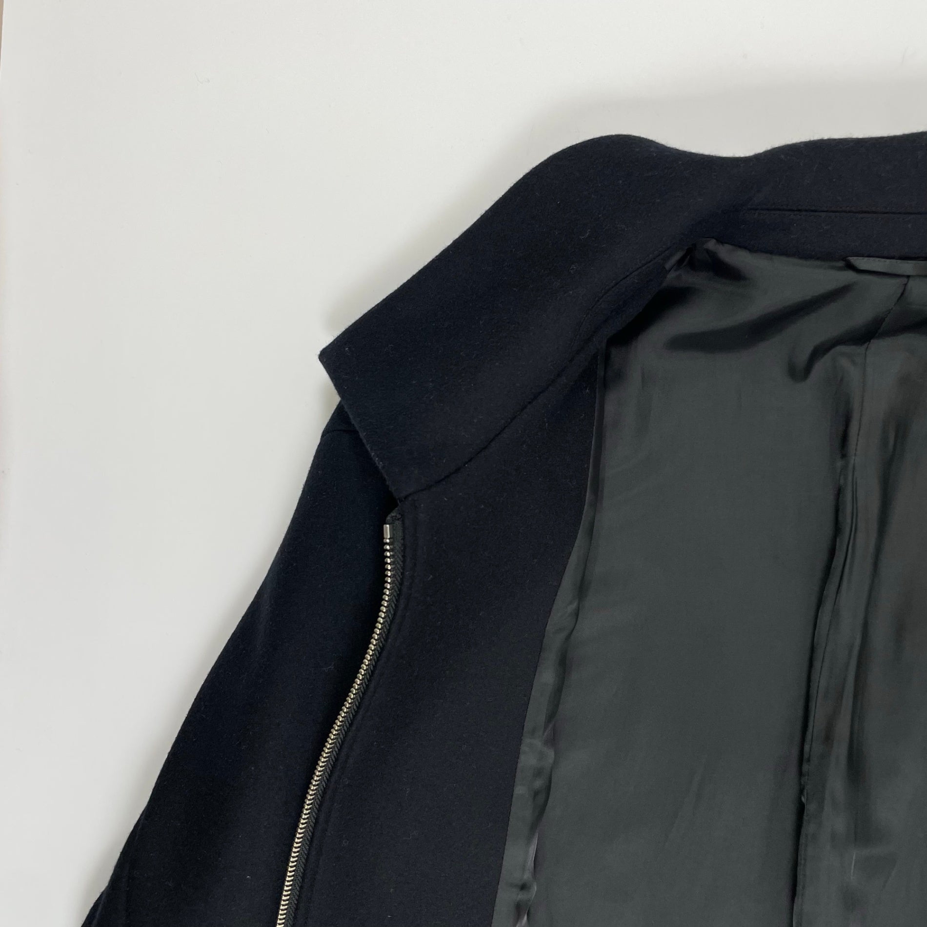 PUBLIC TOKYO パブリックトウキョウ / スーパー140'sメルトンジップブルゾン 参考定価：29,000+tax SIZE:L程度