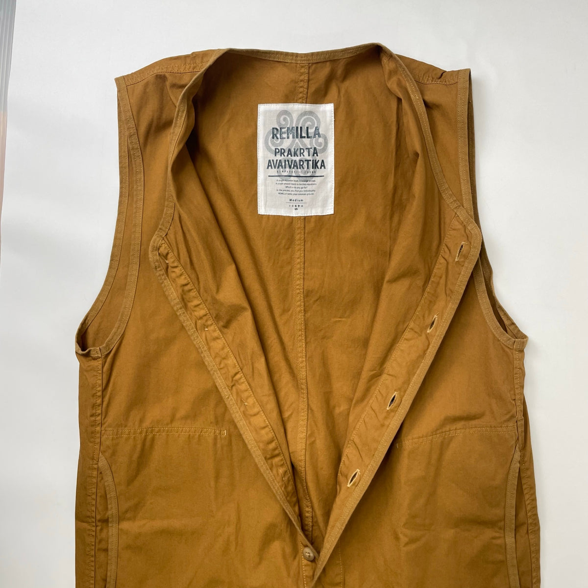 REMILLA / ボートジップスモックショーツ 参考定価：18,000+tax SIZE:M