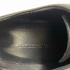 GIORGIO ARMANI ジョルジオ アルマーニ / プレーントゥレザーシューズ 参考定価：160,000程度 SIZE：40 1/2
