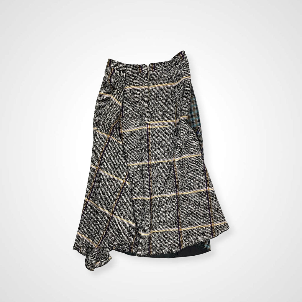 collection PRIVEE? コレクション プリヴェ / ツイードアシンメトリースカート H.P FRANCE取扱い 参考定価：50,000程度 SIZE:42