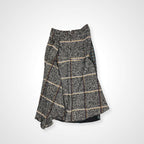 collection PRIVEE? コレクション プリヴェ / ツイードアシンメトリースカート H.P FRANCE取扱い 参考定価：50,000程度 SIZE:42