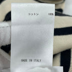 JIL SANDER + / バックロゴボーダーTEE 参考定価：60,000程度 SIZE:XL