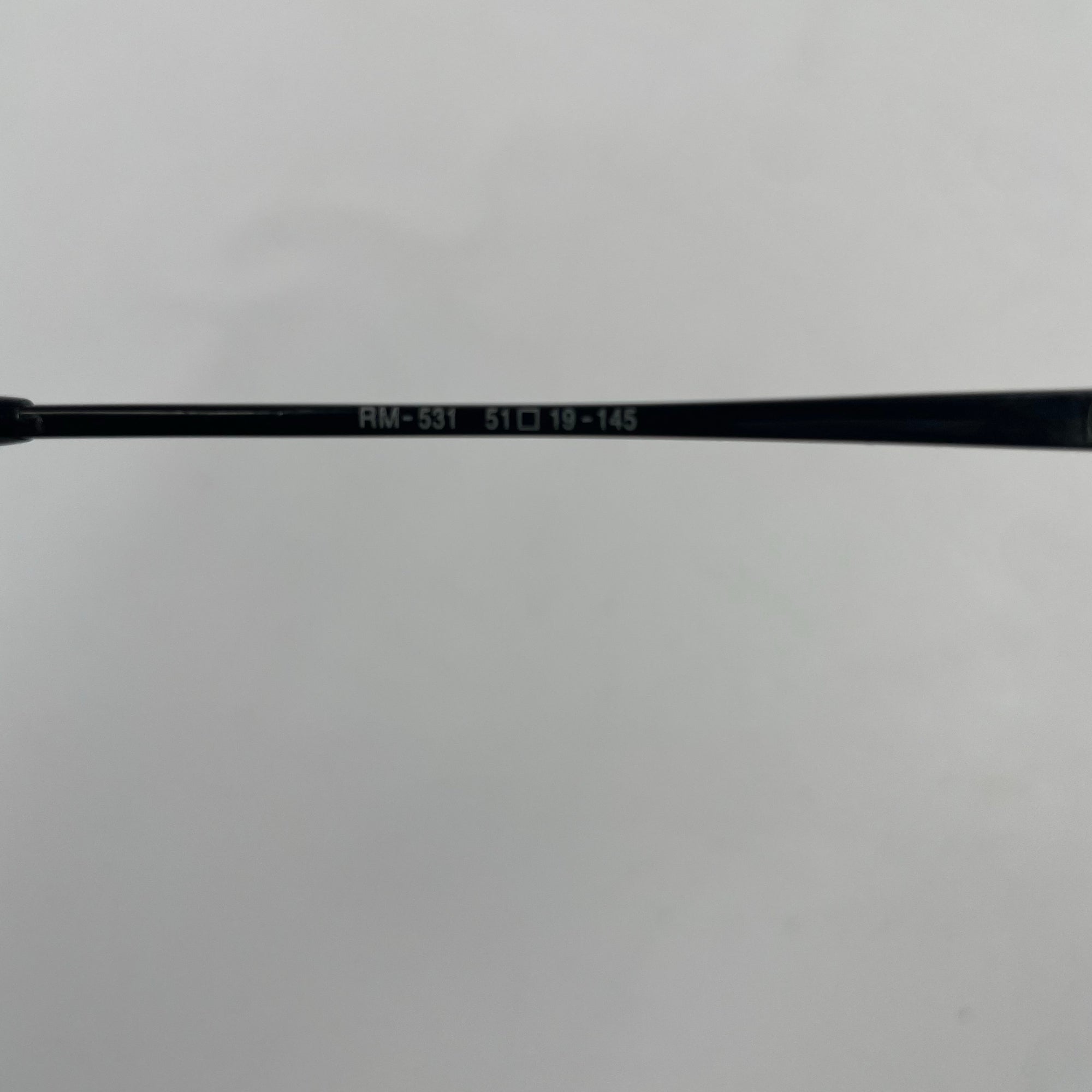 Maniere de renoma マニエール デュ レノマ / ヴィンテージオーバルサングラス レンズ無し SIZE：51□19-145