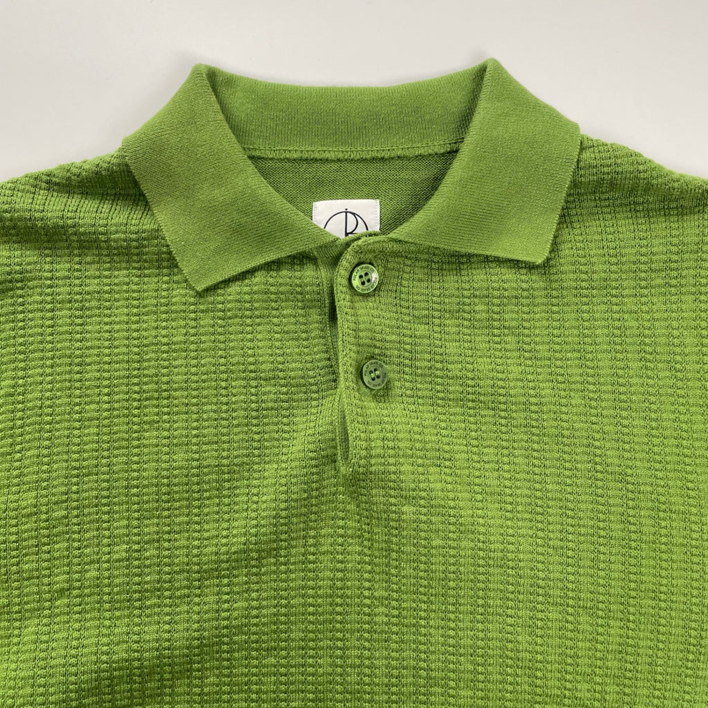 POLAR SKATE ポーラースケート / タイトニット ポロシャツ グリーン SIZE:1