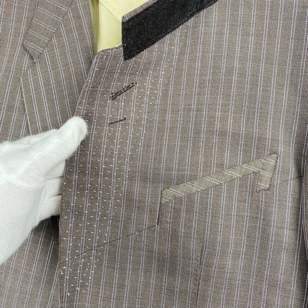 【スペシャル】Paul Smith COLLECTION ポールスミスコレクション / ウール×シルク デザインスーツ MK.134004 MD,2581 SIZE:L