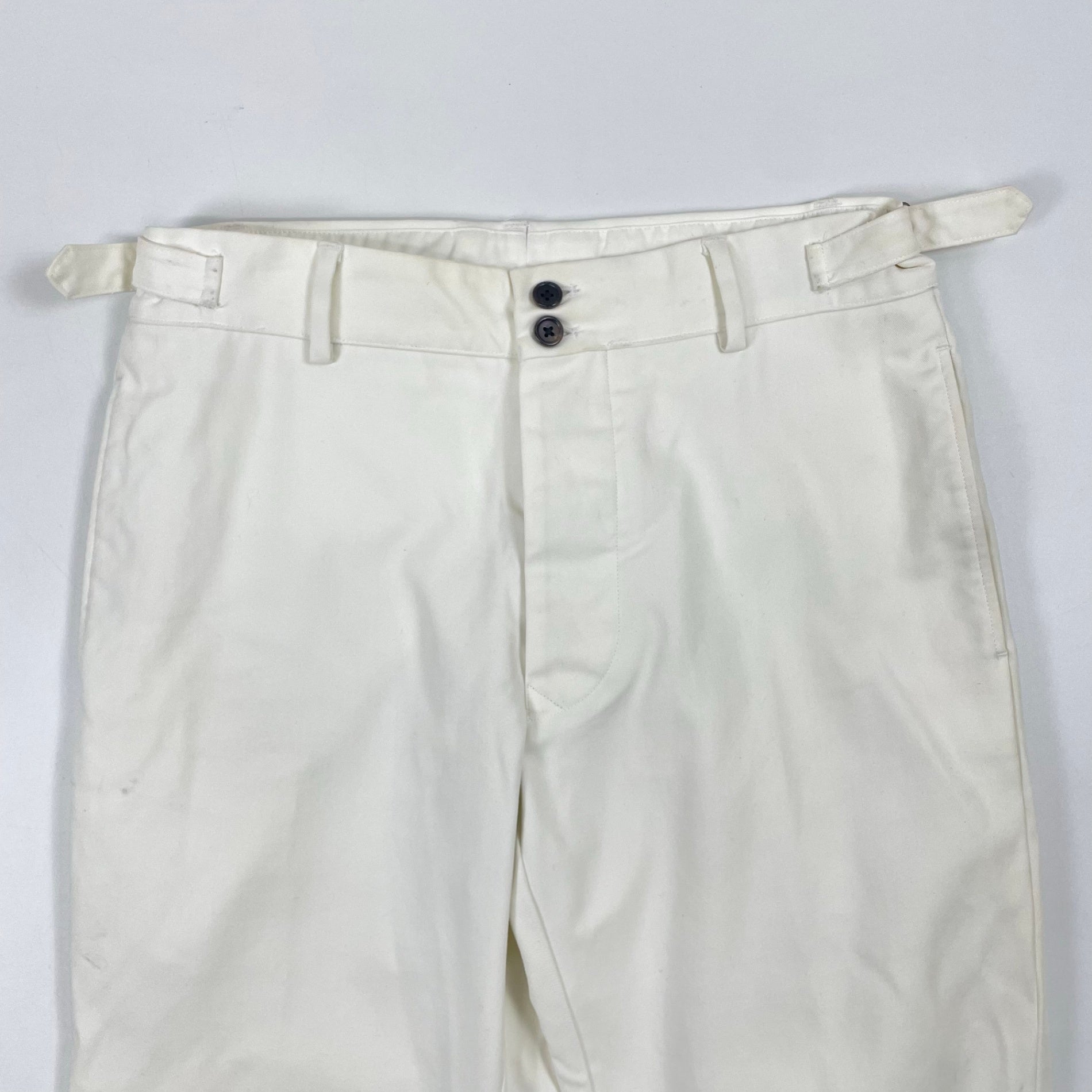 MARGARET HOWELL / 日本製サイドベルトスラックス 参考定価：38,000程度 SIZE:M