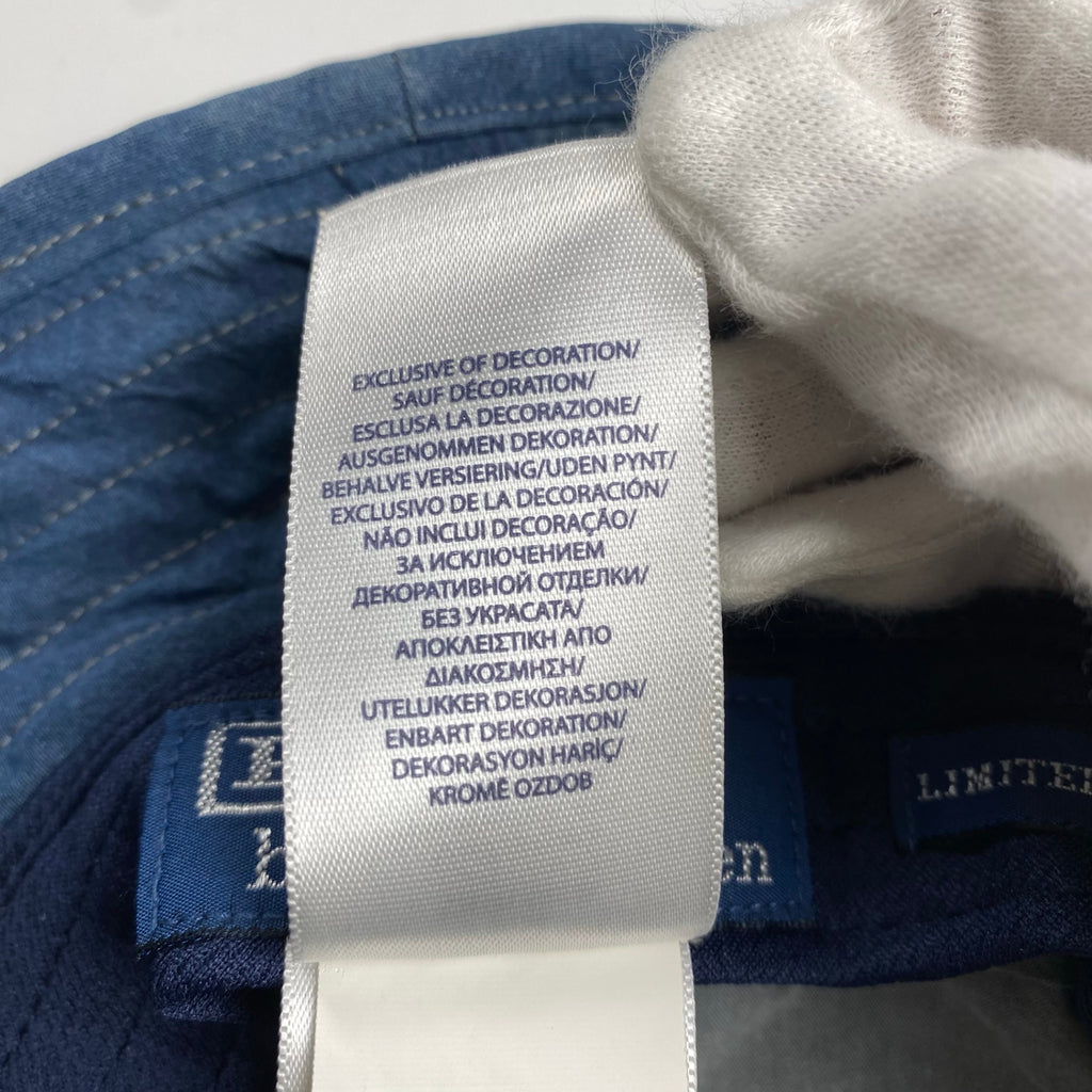 POLO by RALPH LAUREN ポロバイ ラルフローレン / 「LIMITED EDITION」 Indigo Stadium アウトドアハット インディゴ SIZE：S/M