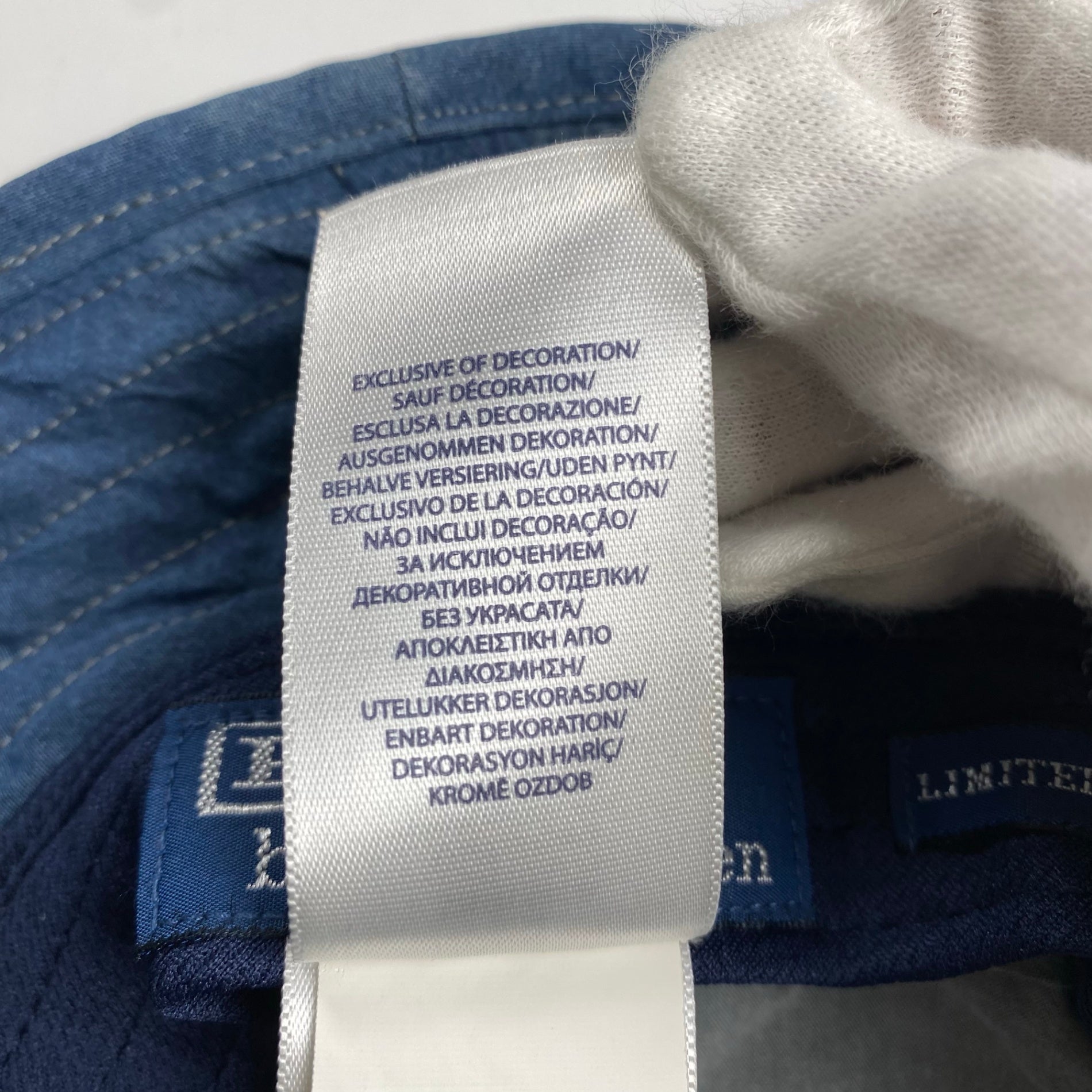 POLO by RALPH LAUREN ポロバイ ラルフローレン / 「LIMITED EDITION」 Indigo Stadium アウトドアハット インディゴ SIZE：S/M