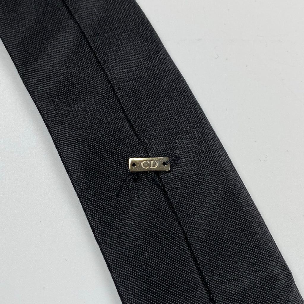 クリス期 アーカイブ Dior HOMME ディオール オム / アメンボ刺繍 ナロータイ モノトーン