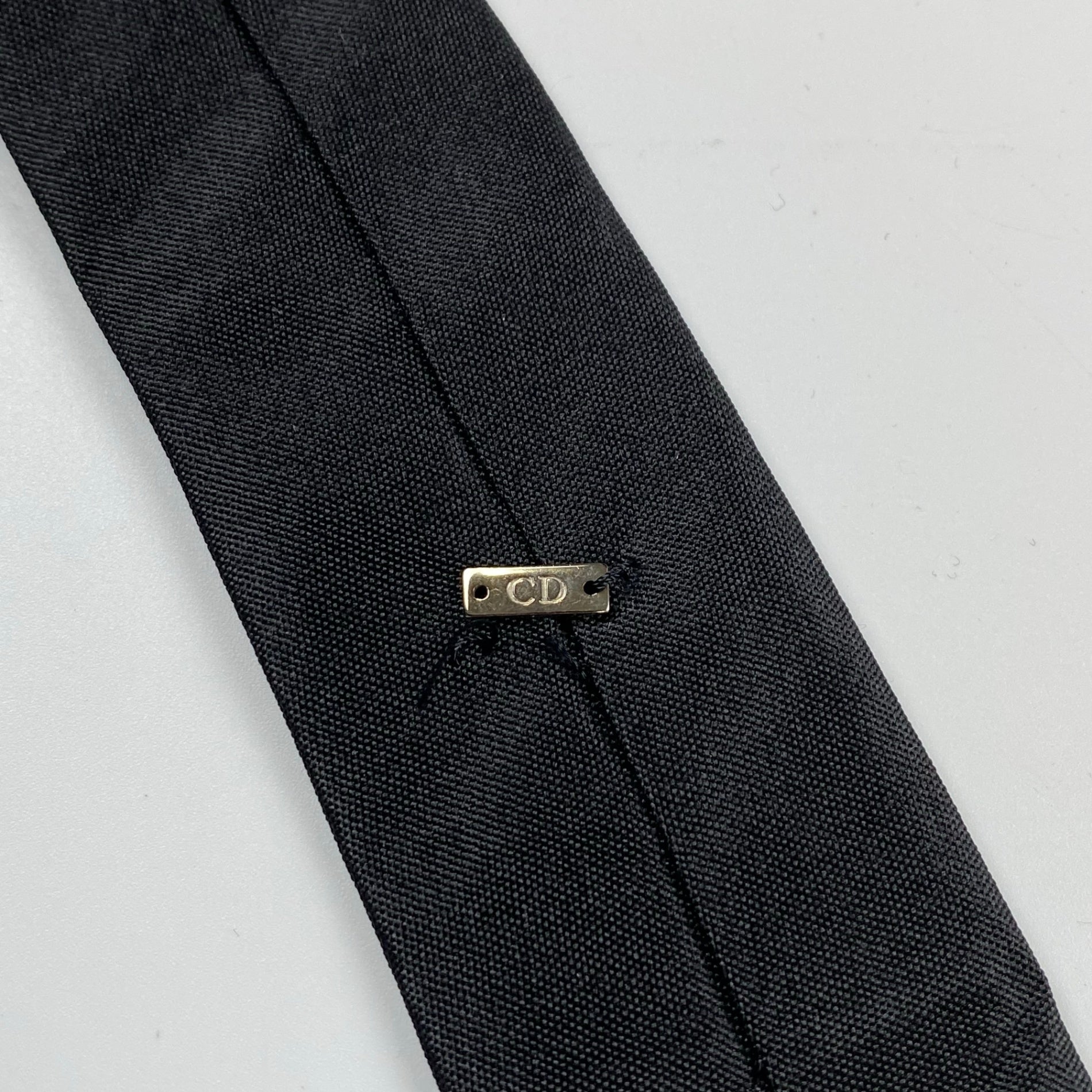 クリス期 アーカイブ Dior HOMME ディオール オム / アメンボ刺繍 ナロータイ モノトーン