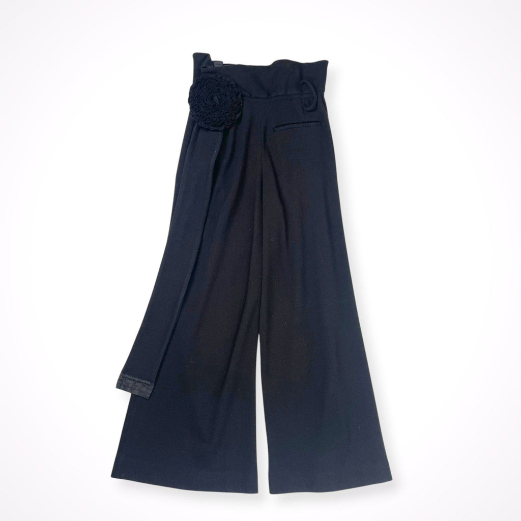 EMPORIO ARMANI / ベルテッドワイドスラックス コサージュベルト 参考定価：85,000程度 SIZE：40