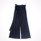 EMPORIO ARMANI / ベルテッドワイドスラックス コサージュベルト 参考定価：85,000程度 SIZE：40