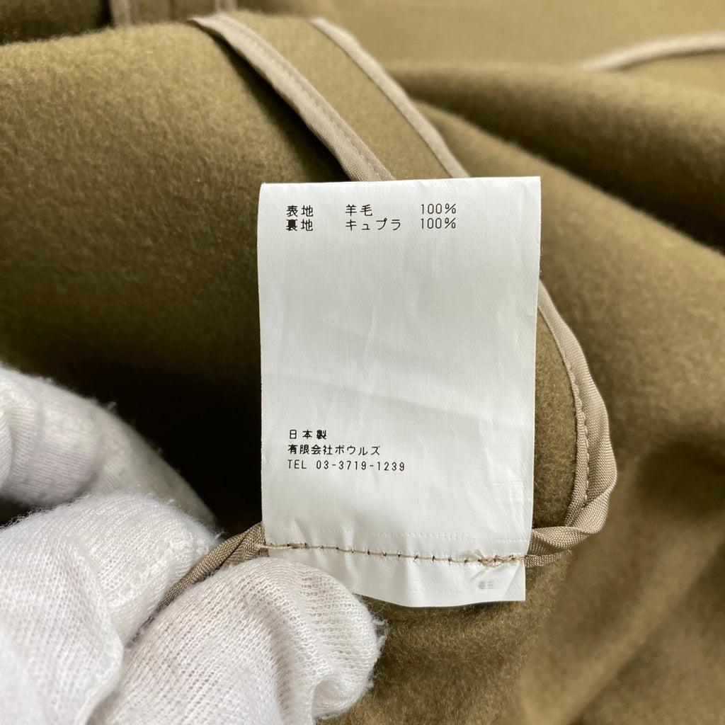 HYKE ハイク / ウールショップコート モスグリーン 参考定価：68,000+tax SIZE:2