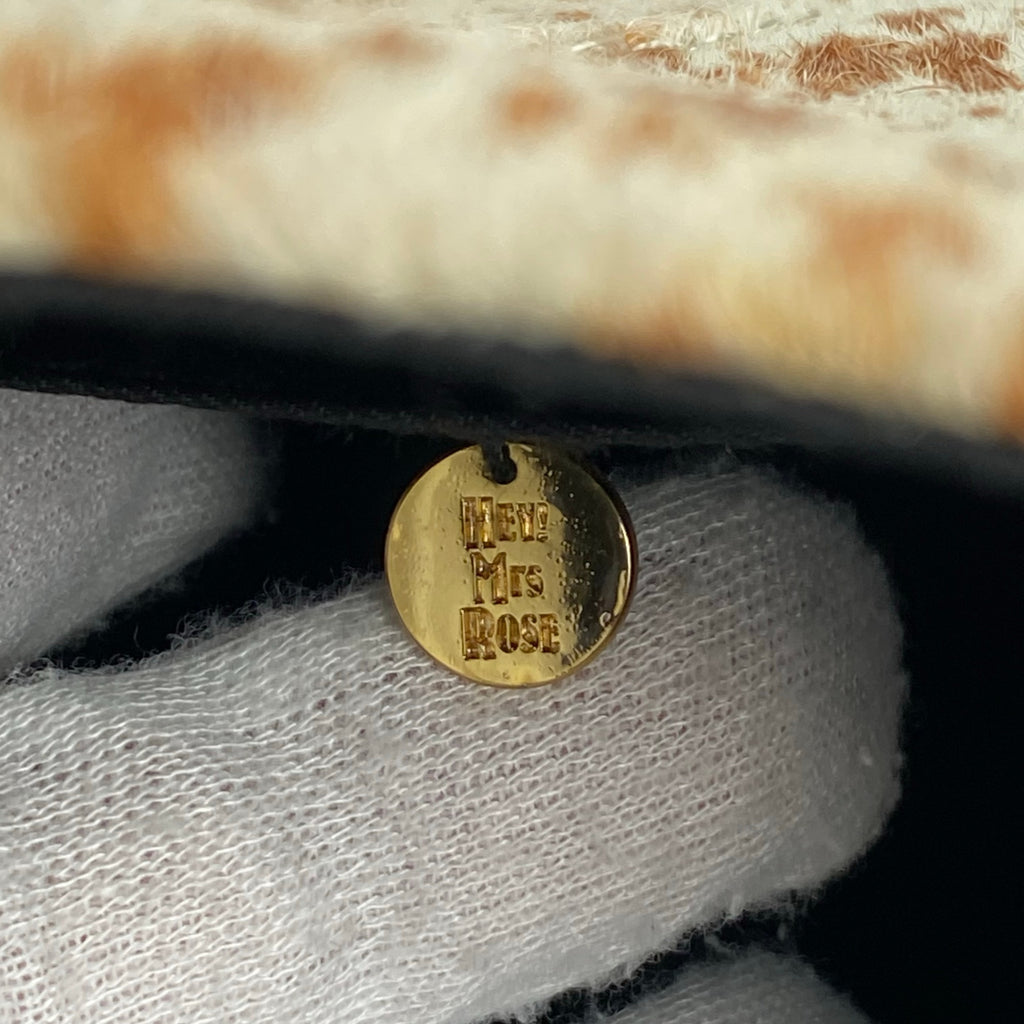 HEY!MrsROSE ヘイ!ミセスローズ / カウヘアーミニバッグ  参考定価：20,000+tax