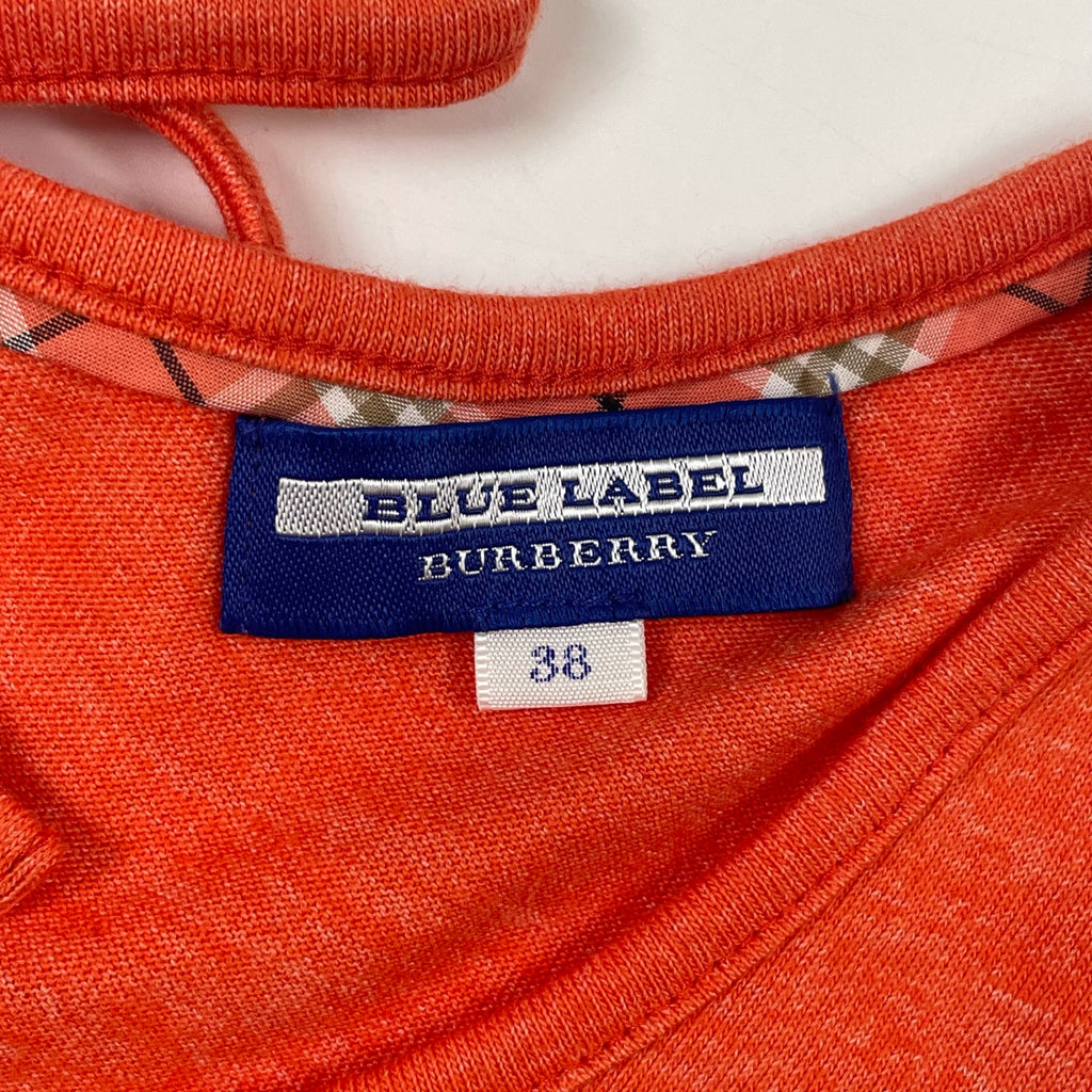 BURBERRY BLUE LABEL / ロゴプリントカットソー 参考定価：11,000程度 SIZE:38