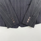 EMPORIO ARMANI / ストライプセットアップスーツ 参考定価：180,000程度 SIZE：42