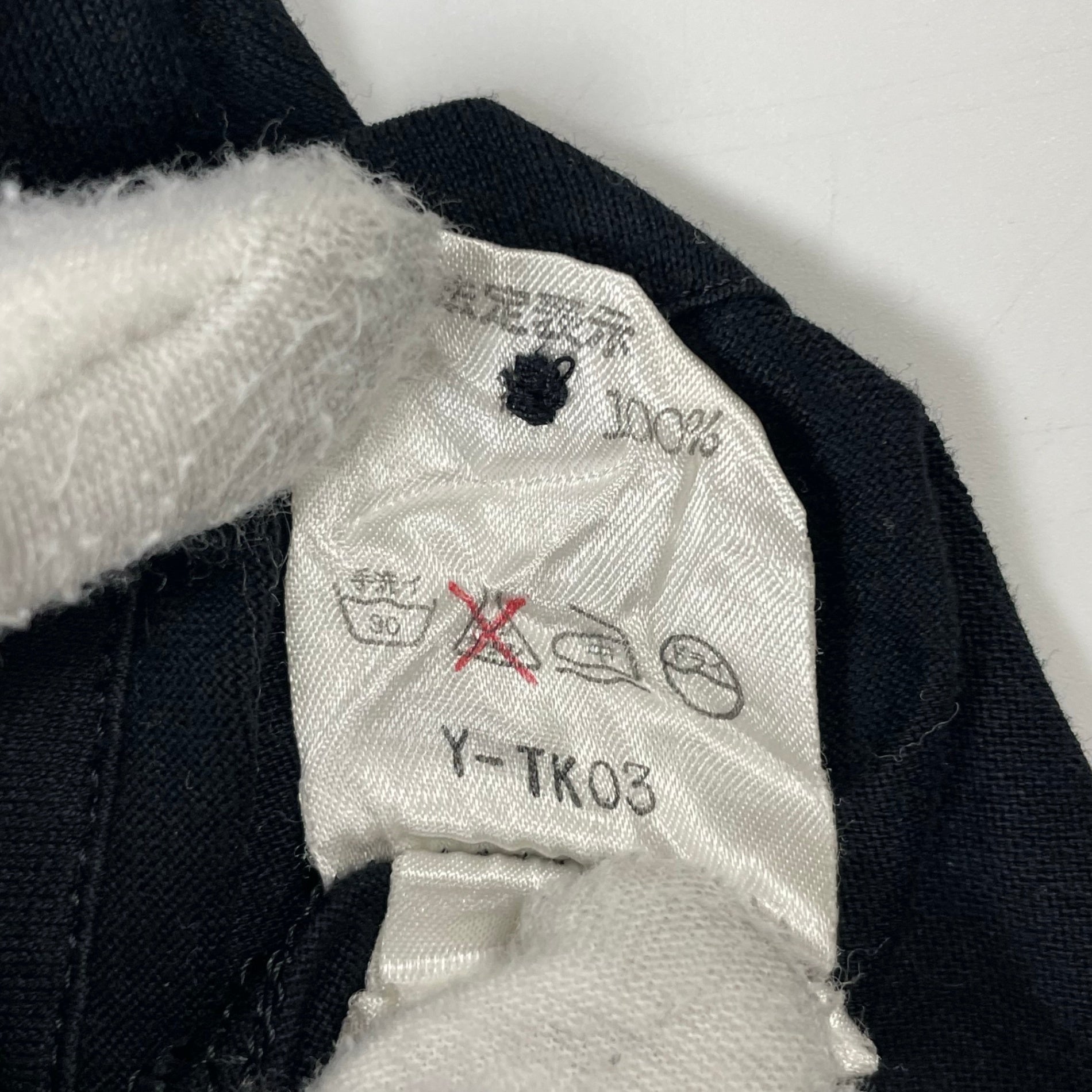 Christian Dior SPORTS / ヴィンテージ長袖ポロシャツ ブラック SIZE:M