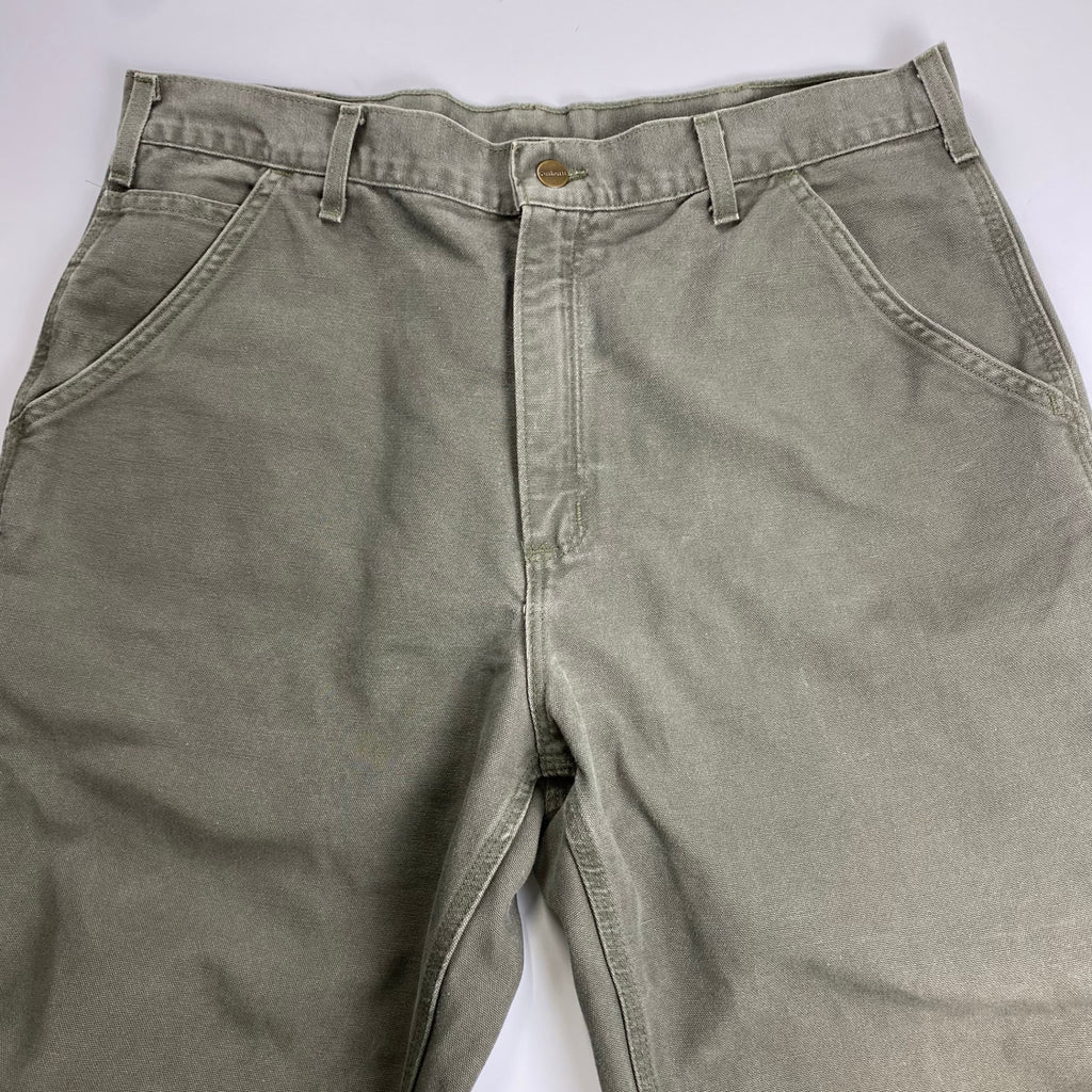 carhartt カーハート / ダック地 ペインターパンツ ワークパンツ ツールポケット付 カーキ SIZE:W94(XL程度)
