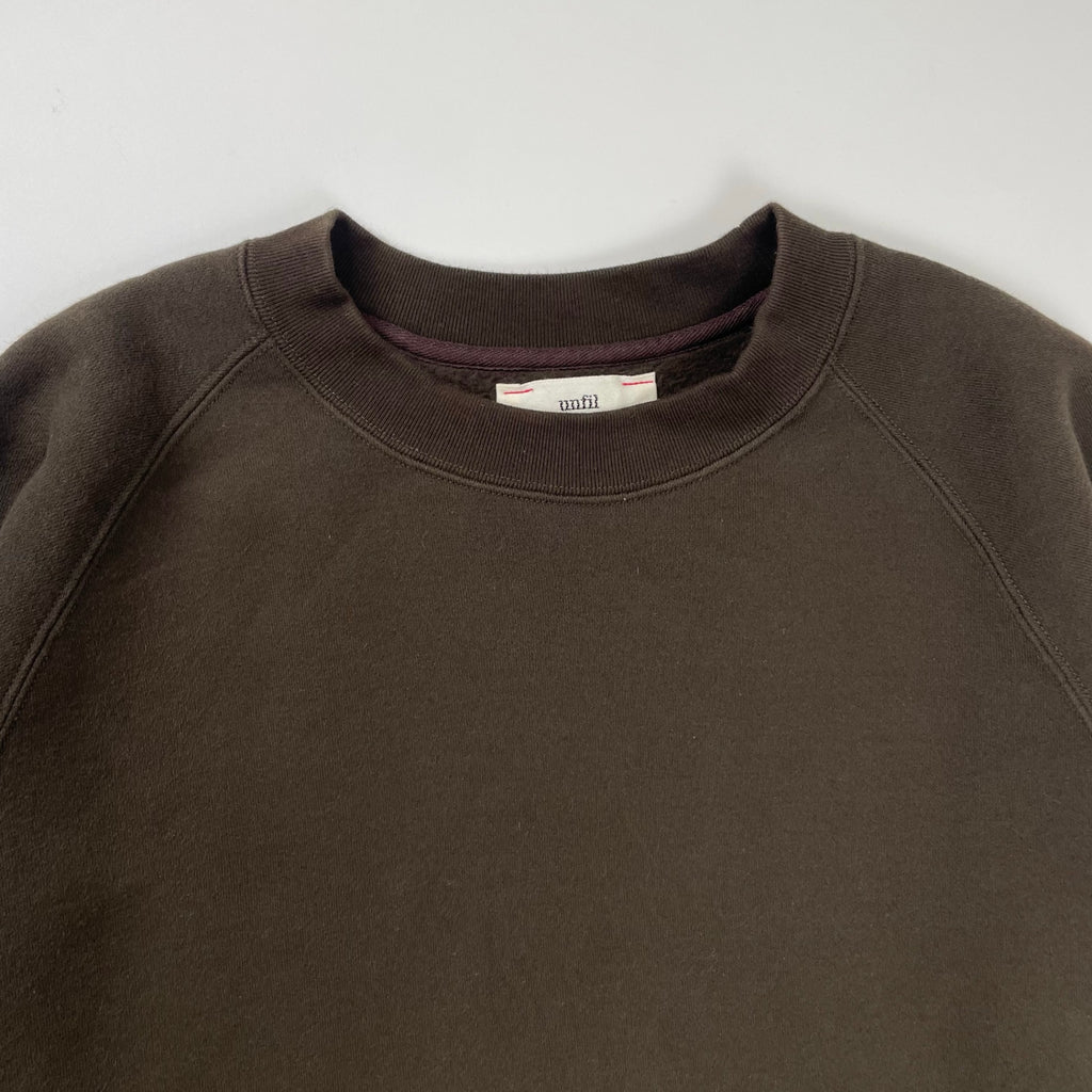 unfil アンフィル / COTTON-TERRY CREW NECK PULLOVER 参考定価：19,000+tax SIZE：3