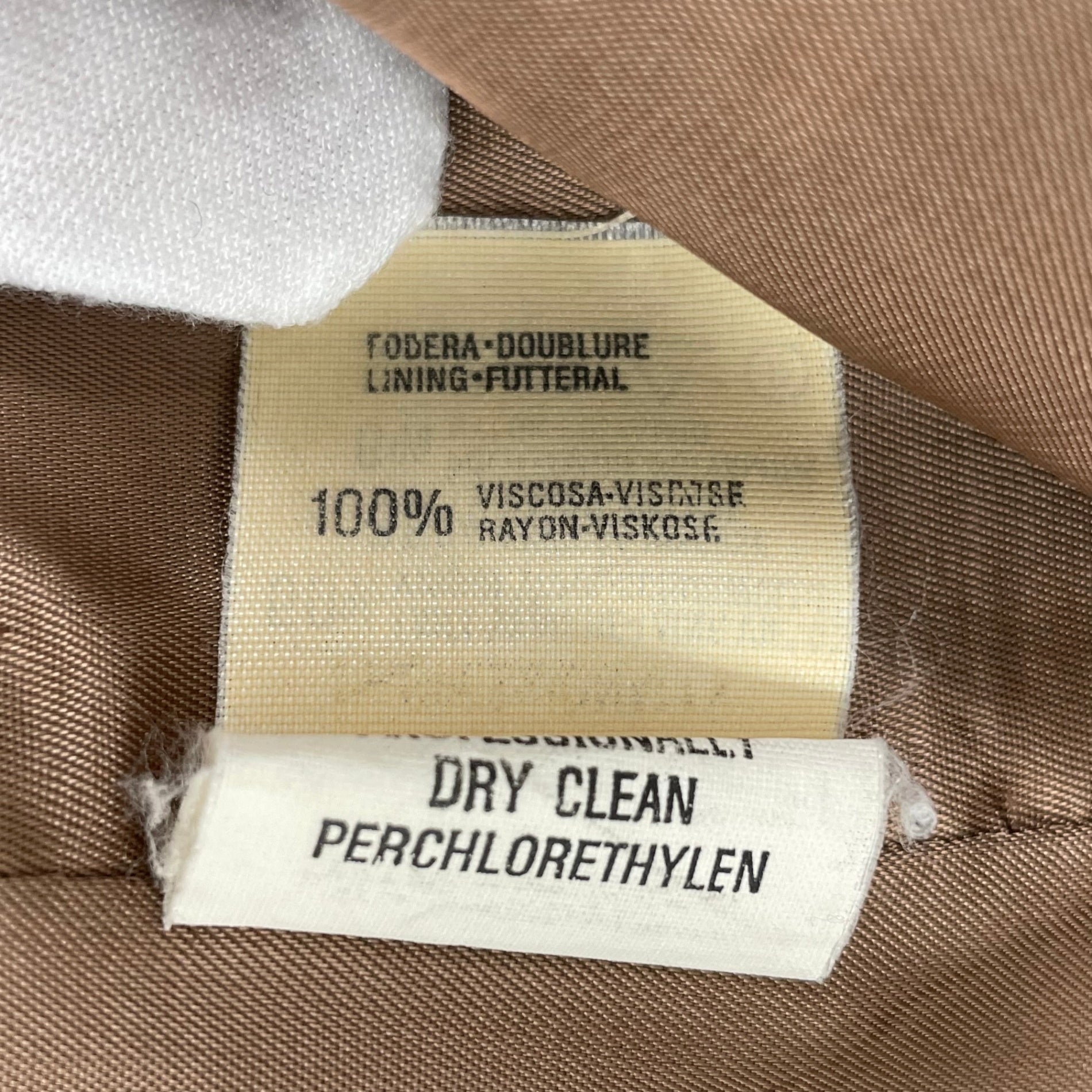 EMPORIO ARMANI / ヴィンテージ リネンMIXカラーレスジャケット 参考定価：150,000程度 SIZE:40