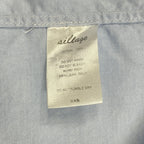 sillage シラージ / ロングシャツ ブルー 参考定価：26,000程度 SIZE：FREE