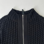 J.L-A.L / Ash Zip Upドライバーズニット 参考定価：56,000+tax SIZE:L
