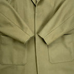 HYKE ハイク / ウールショップコート モスグリーン 参考定価：68,000+tax SIZE:2