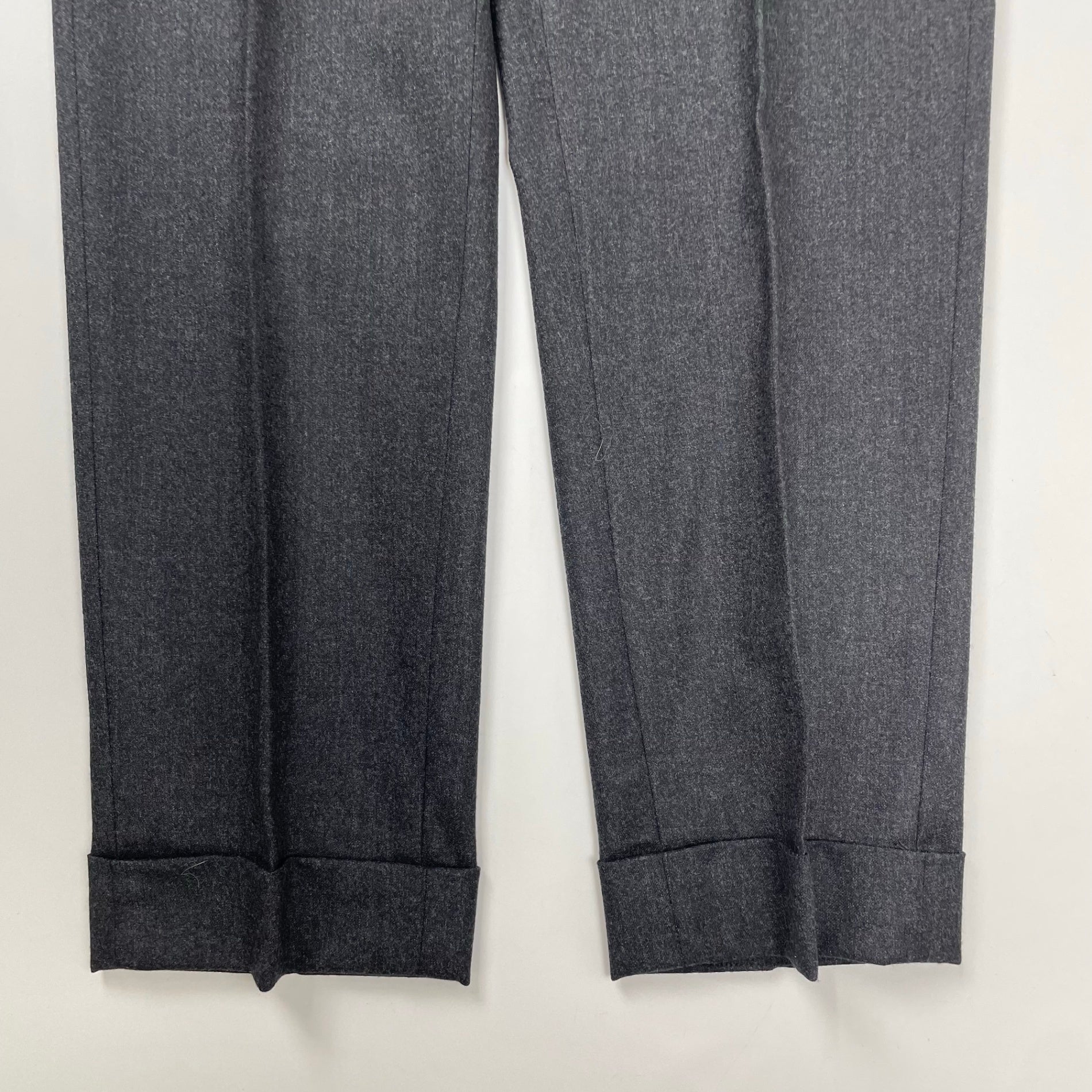 green label relaxing グリーンレーベル リラクシング / CANONICOフラノ2ピース セットアップ グレー 参考定価：45,000+tax SIZE:S程度