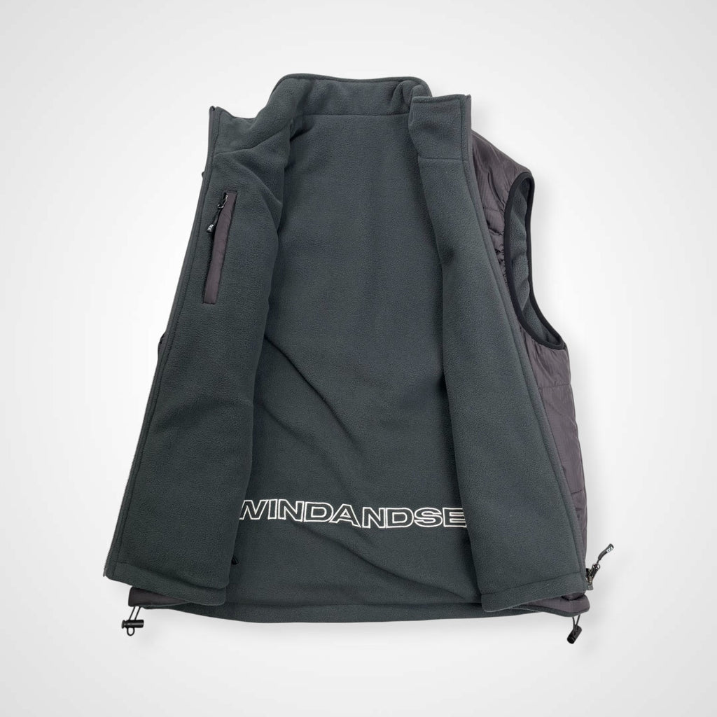 WIND AND SEA ウィンダンシー / リバーシブル インサレーションベスト SIZE：M