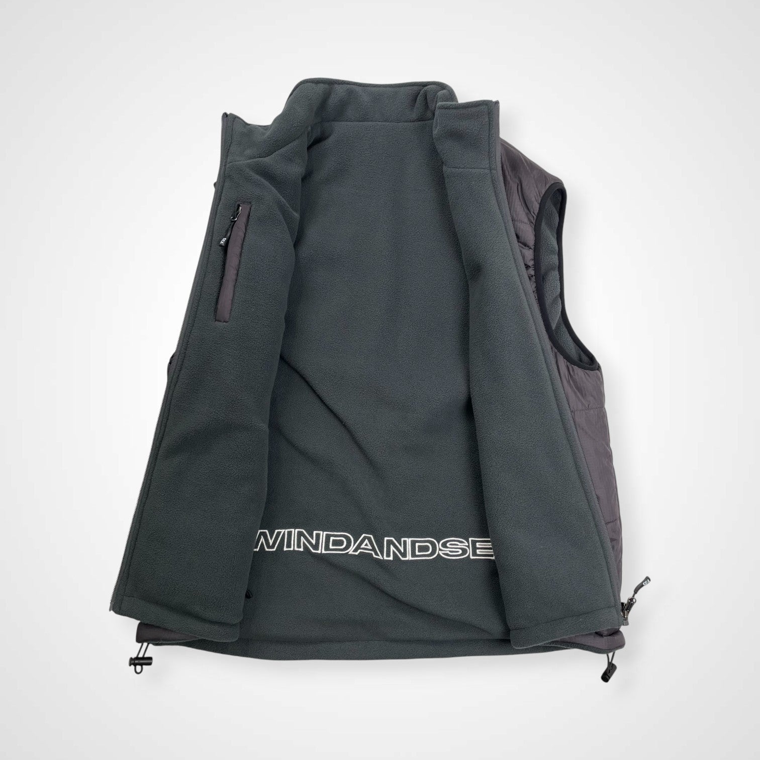 WIND AND SEA ウィンダンシー / リバーシブル インサレーションベスト SIZE：M