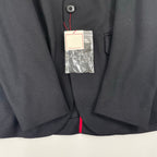 DRESSTERIOR / ウールブレンド ノーカラーリラックスジャケット 未使用品 参考定価：33,000+tax SIZE:S
