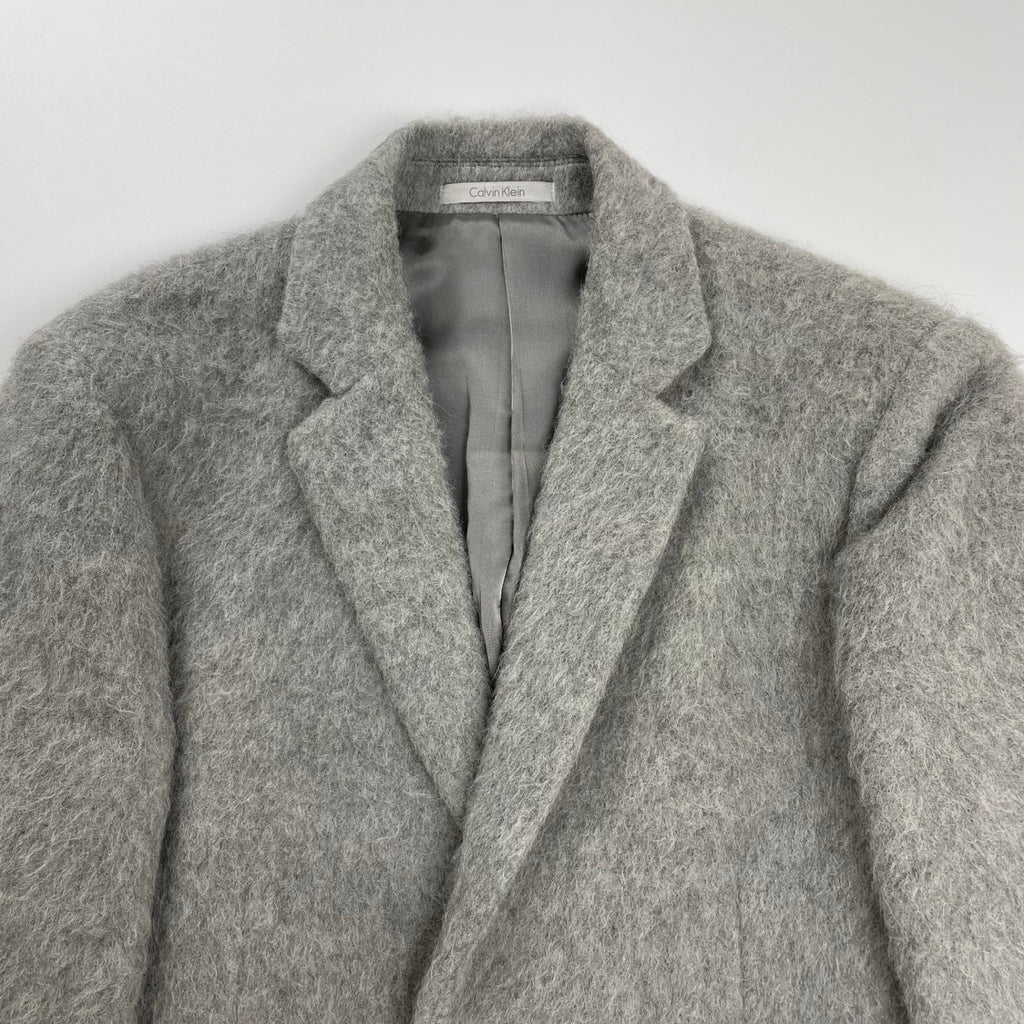 Calvin Klein カルバンクライン / ウールアルパカチェスターコート グレー 参考定価：180,000+tax SIZE:38