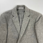 Calvin Klein カルバンクライン / ウールアルパカチェスターコート グレー 参考定価：180,000+tax SIZE:38