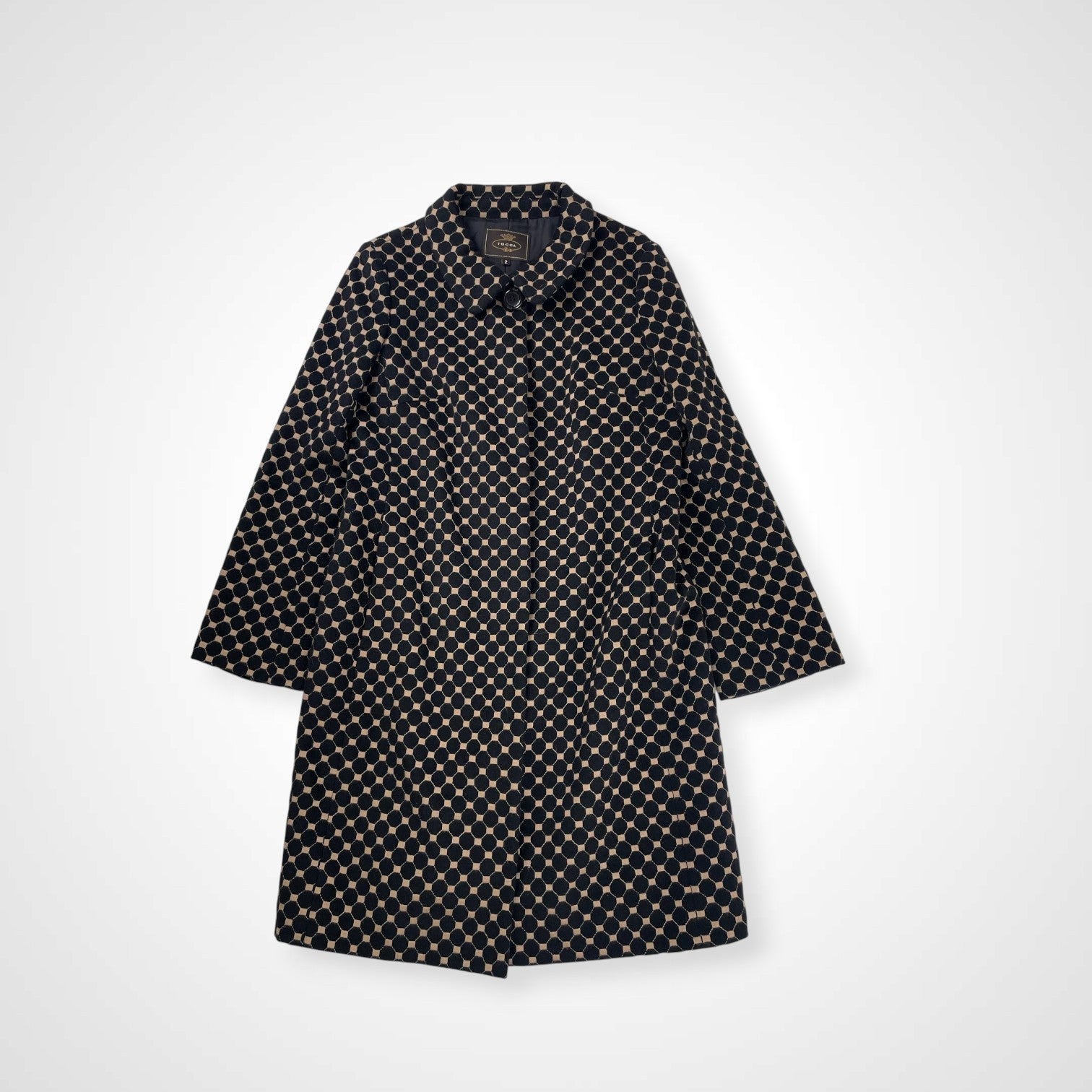 TOCCA トッカ / アンゴラMIX刺繍コート 参考定価：80,000程度 SIZE:2