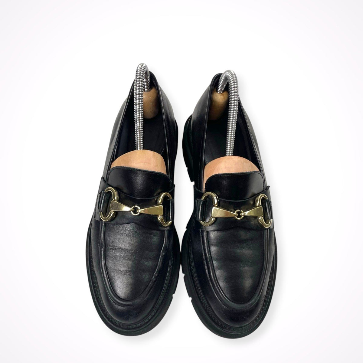 LUCA GROSSI / ボリュームソール ビットローファー 参考定価：37,000+tax SIZE:37 1/2