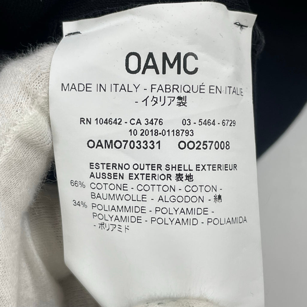 OAMC / マルチポケットクルーネックスウェット 参考定価：60,000程度 SIZE:S