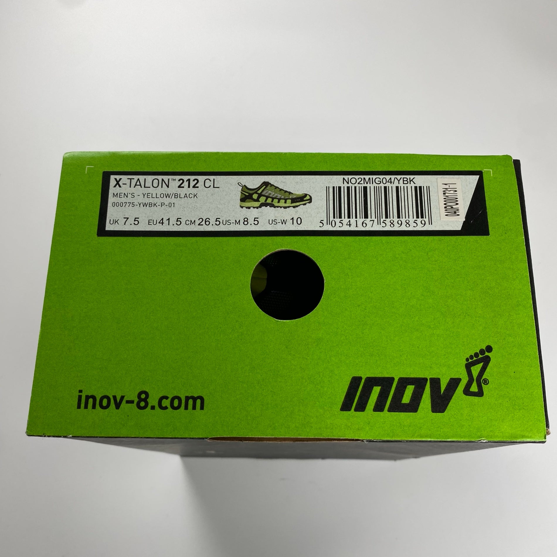 【未使用】 inov-8 イノベイト / X-TALON CLASSIC ランニングシューズ イエロー×ブラック 参考定価：13,000+tax SIZE:26.5