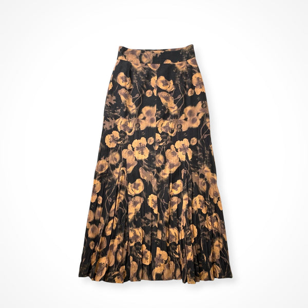 AKANE UTSUNOMIYA / フラワーパターンロングスカート 参考定価：49,000+tax SIZE:38